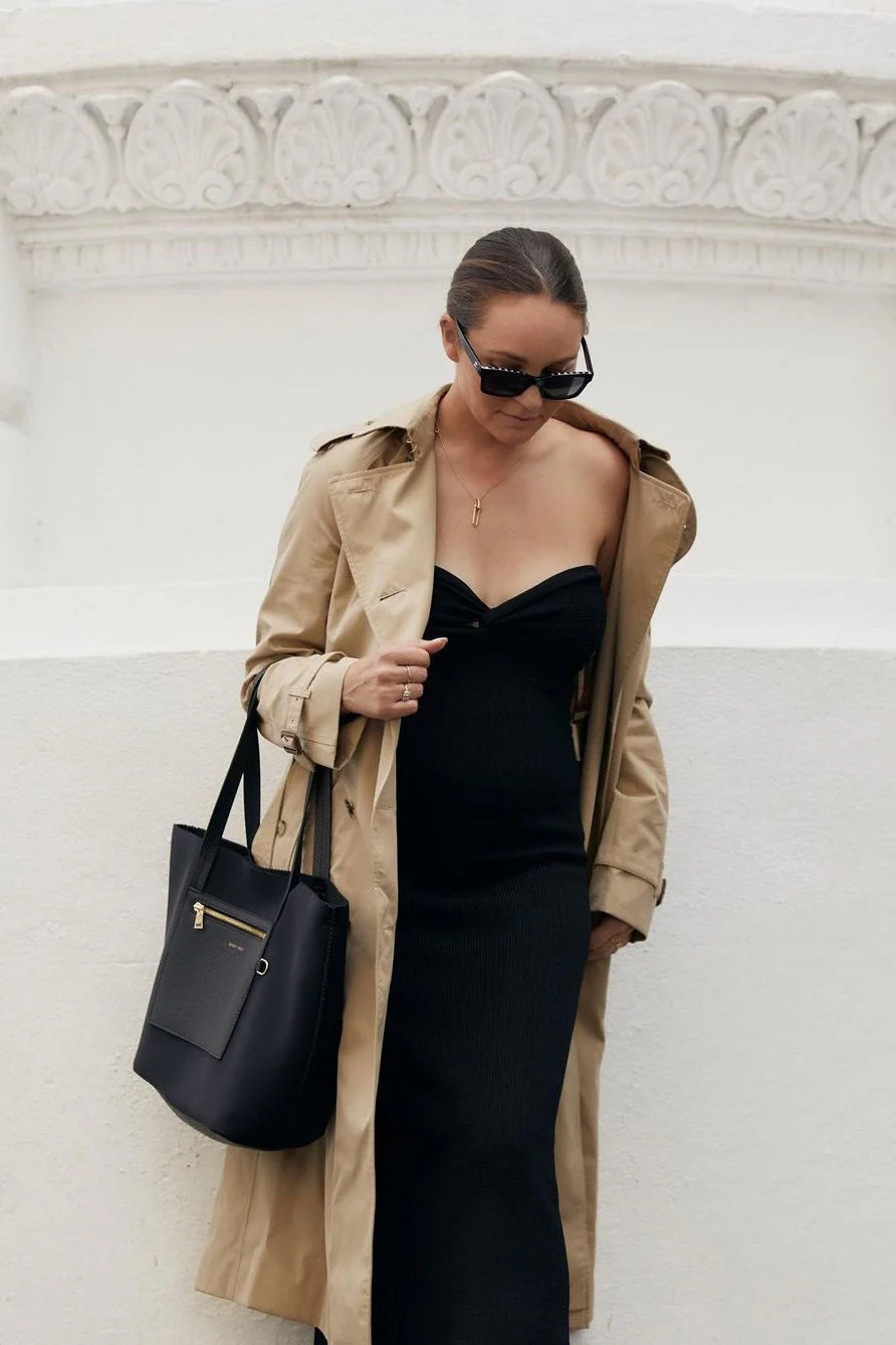 Twisted Front Knit Sweater Dress - Image 10
