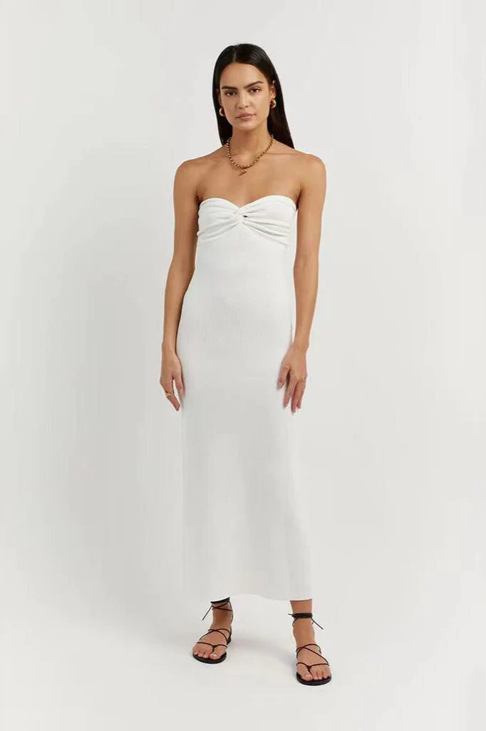 Twisted Front Knit Sweater Dress - Image 2