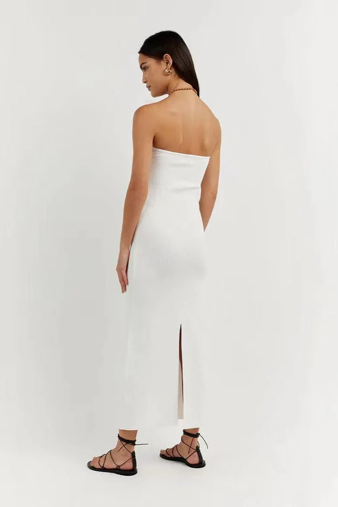 Twisted Front Knit Sweater Dress - Image 3