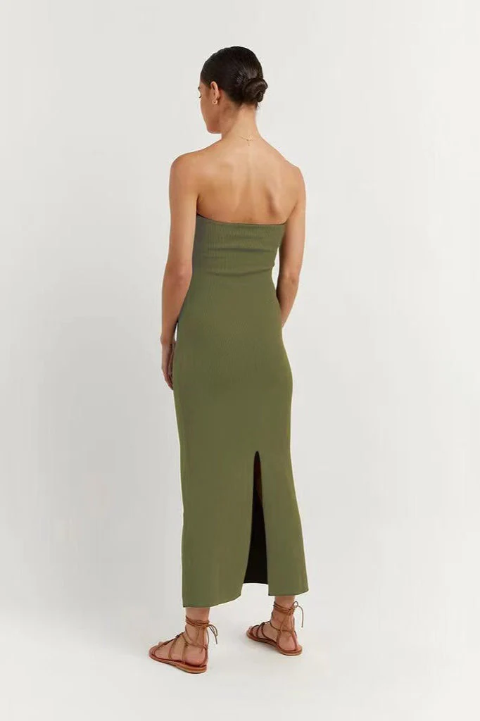 Twisted Front Knit Sweater Dress - Image 5