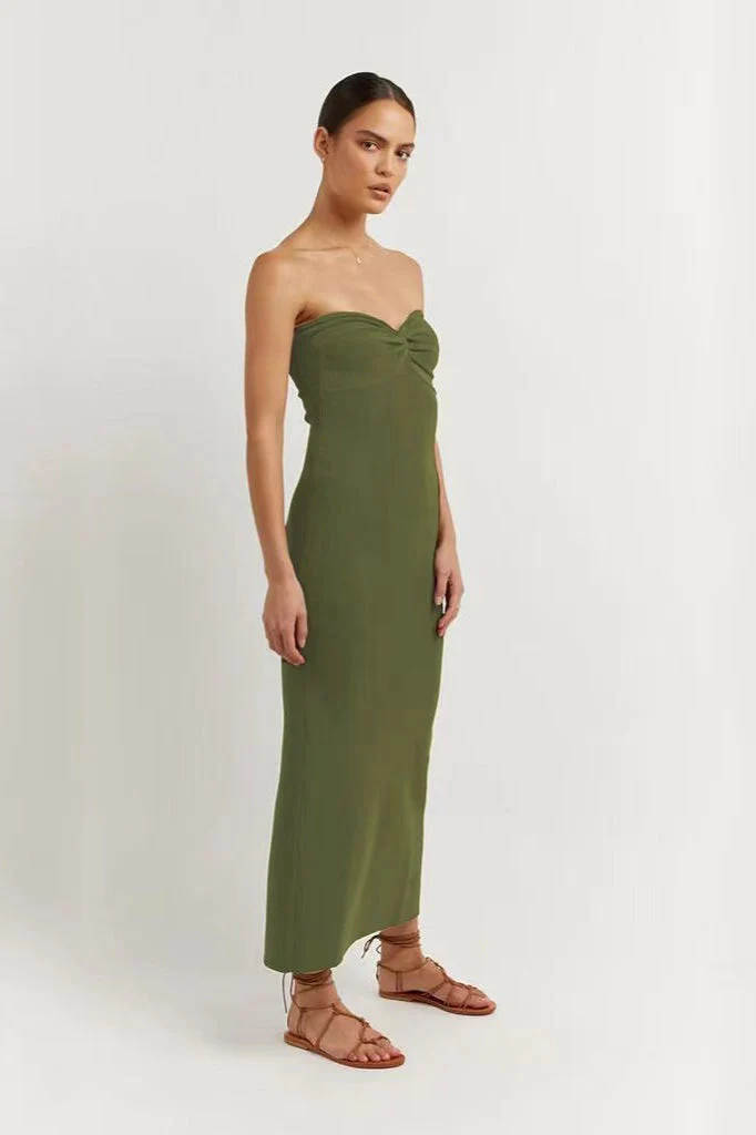 Twisted Front Knit Sweater Dress - Image 6