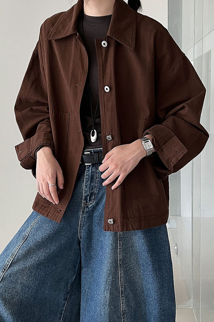 Utility Lapel Fleece Jacket - Image 3