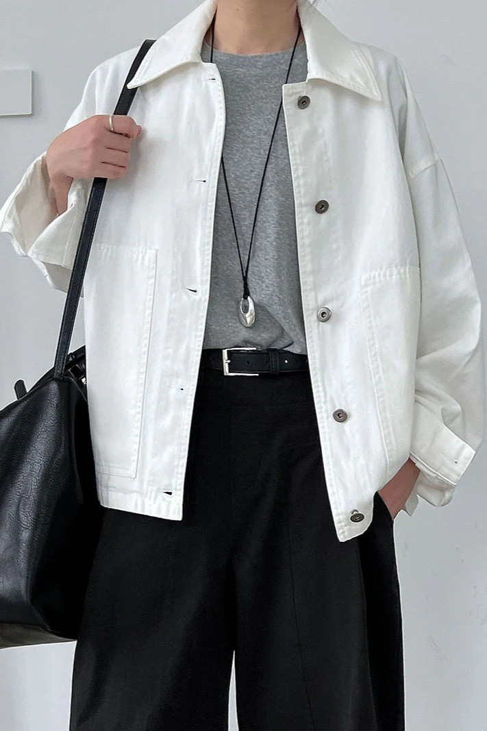 Utility Lapel Fleece Jacket - Image 6