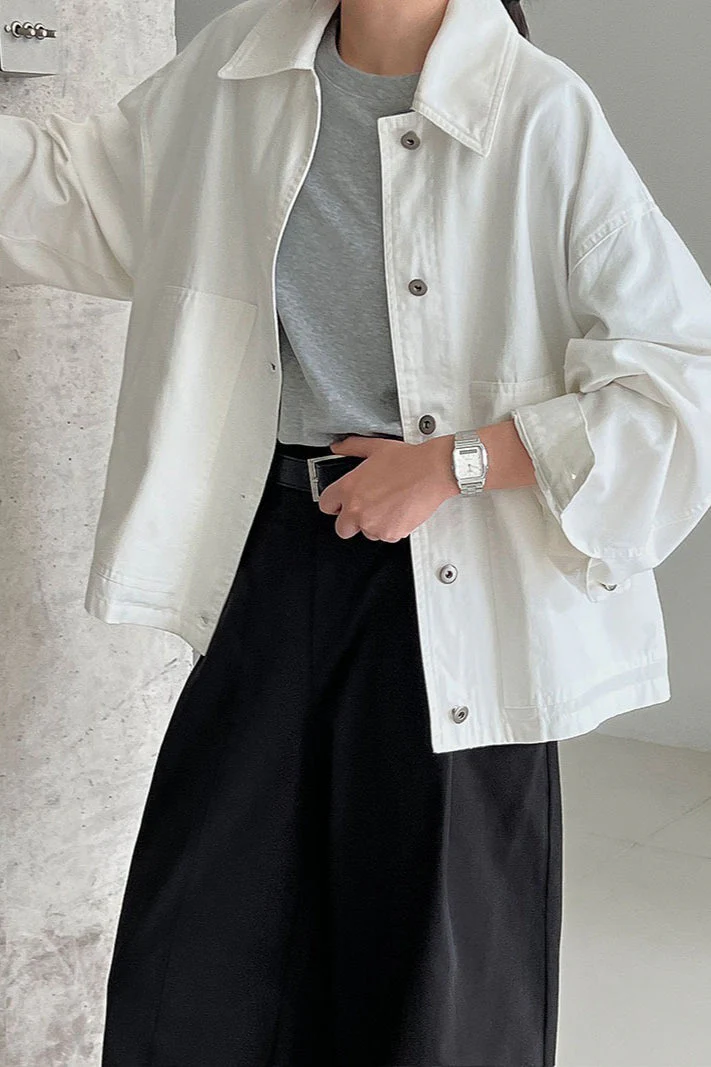Utility Lapel Fleece Jacket - Image 7