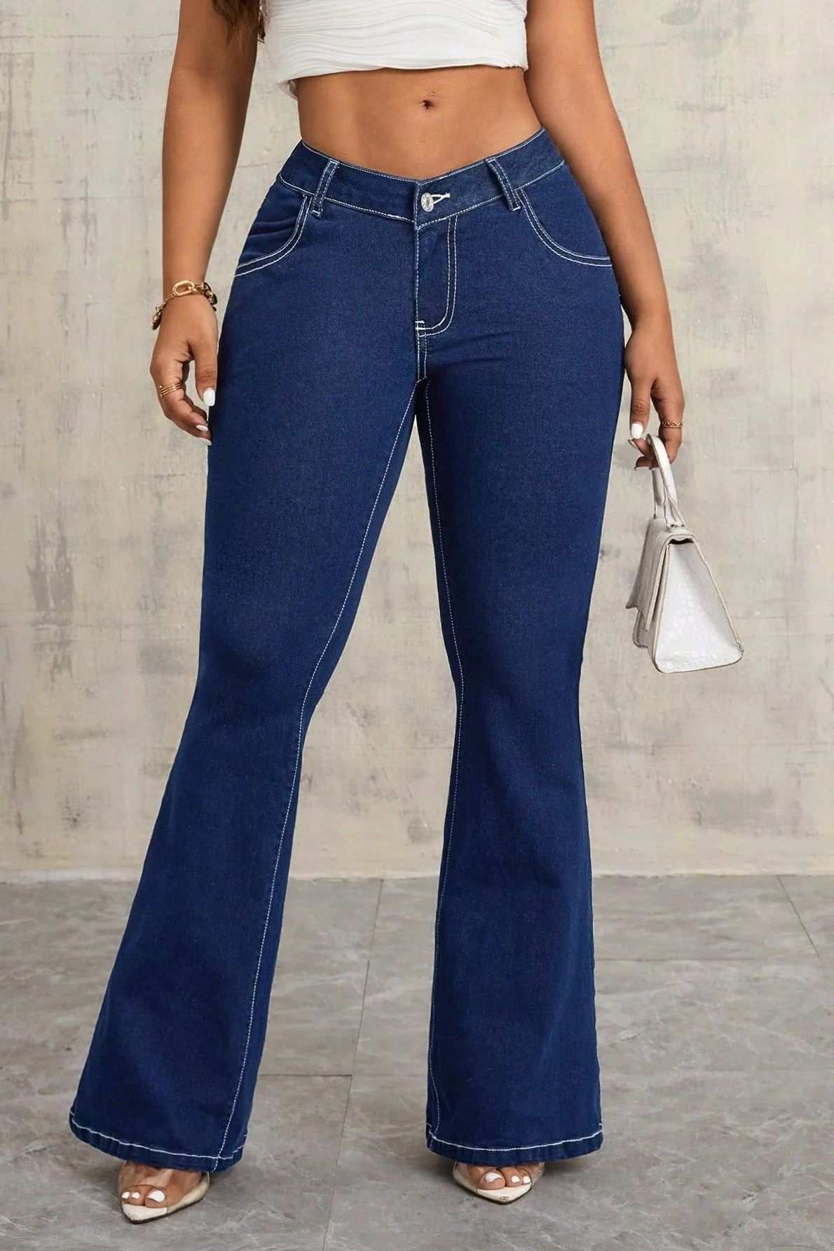 Versatile Slim Fit Jeans - Image 4