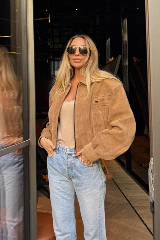Vintage Cropped Utility Jacket - Image 4