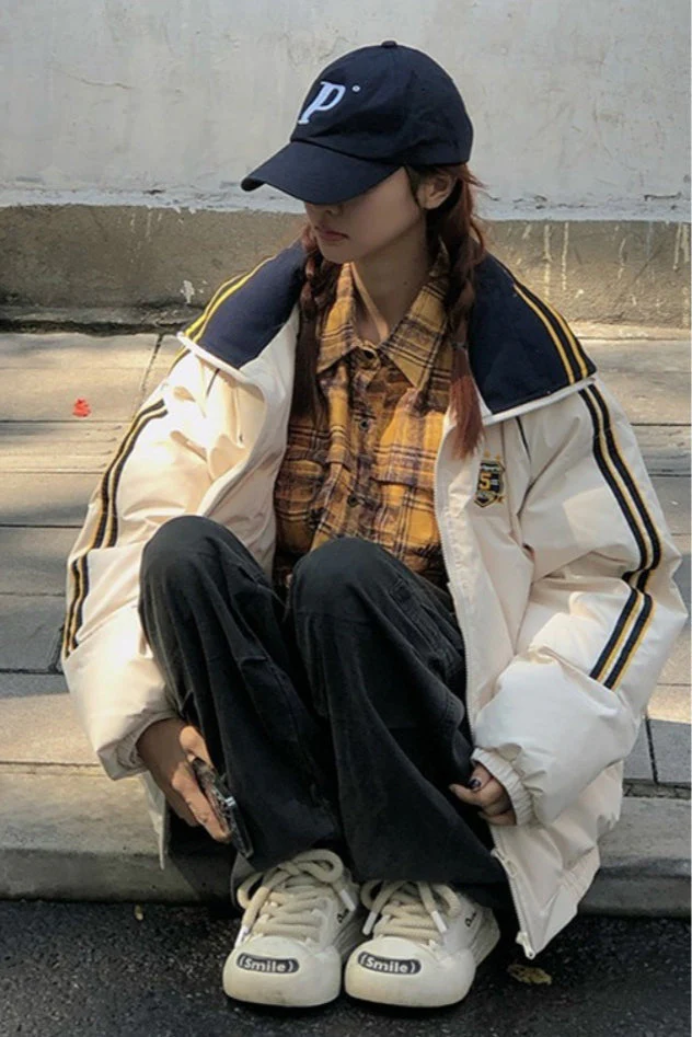 Vintage Quilted Puffer Jacket - Image 3
