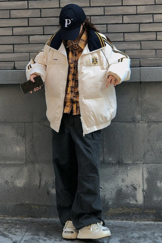 Vintage Quilted Puffer Jacket - Image 4