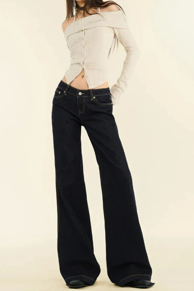 Vintage Streetwear Loose Fit Jeans - Image 7