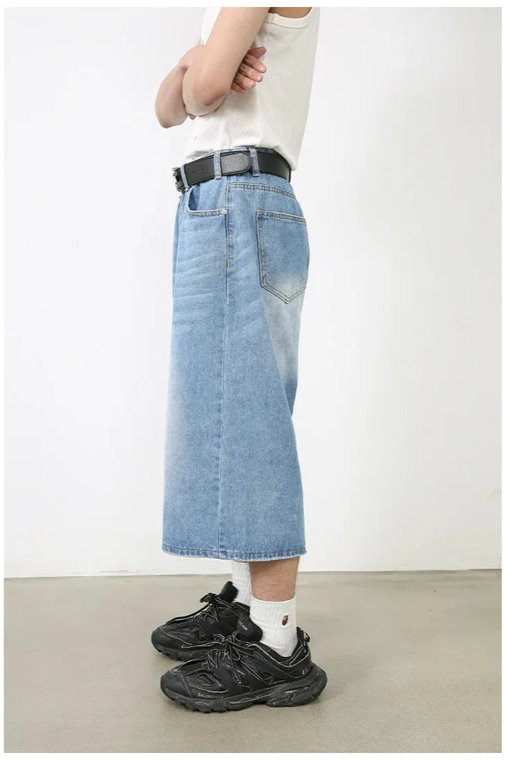 Vintage Y2K Loose Cropped Jeans - Image 15
