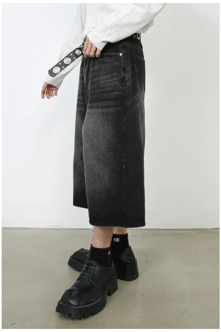Vintage Y2K Loose Cropped Jeans - Image 22