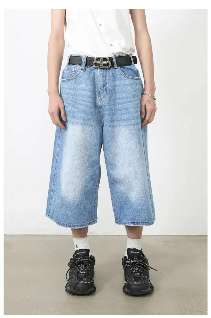 Vintage Y2K Loose Cropped Jeans - Image 33