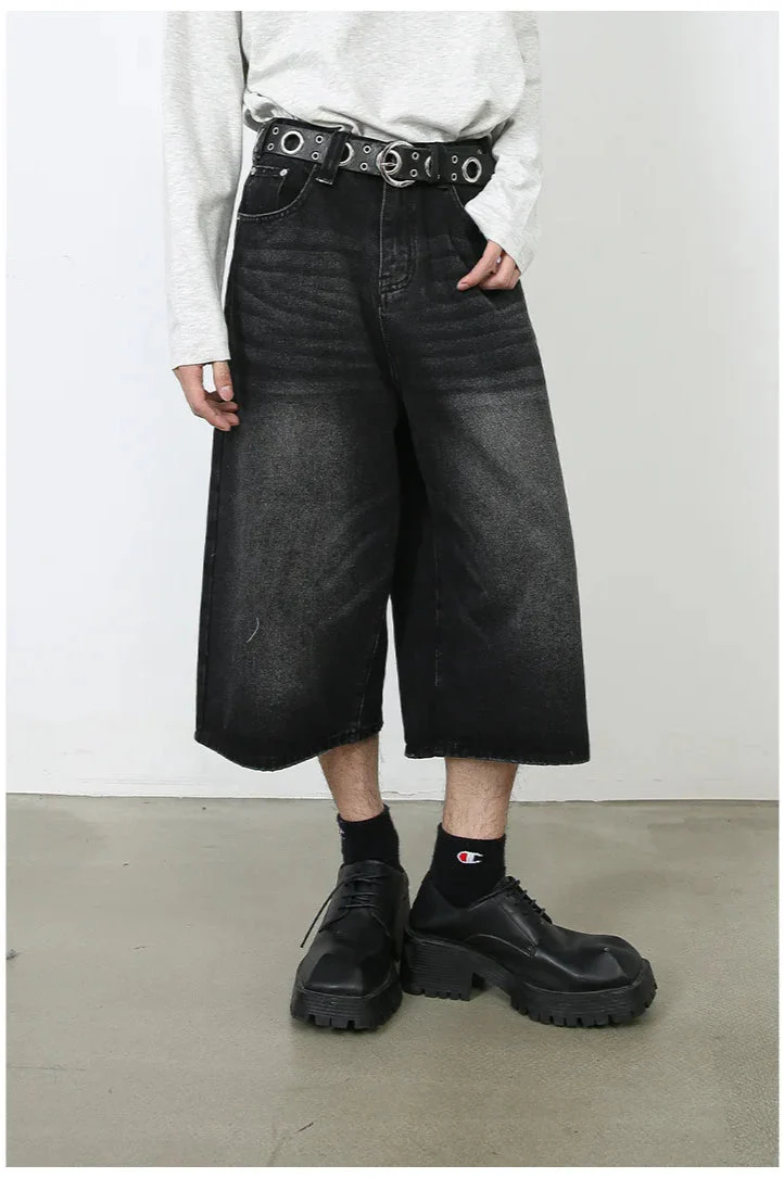Vintage Y2K Loose Cropped Jeans - Image 38