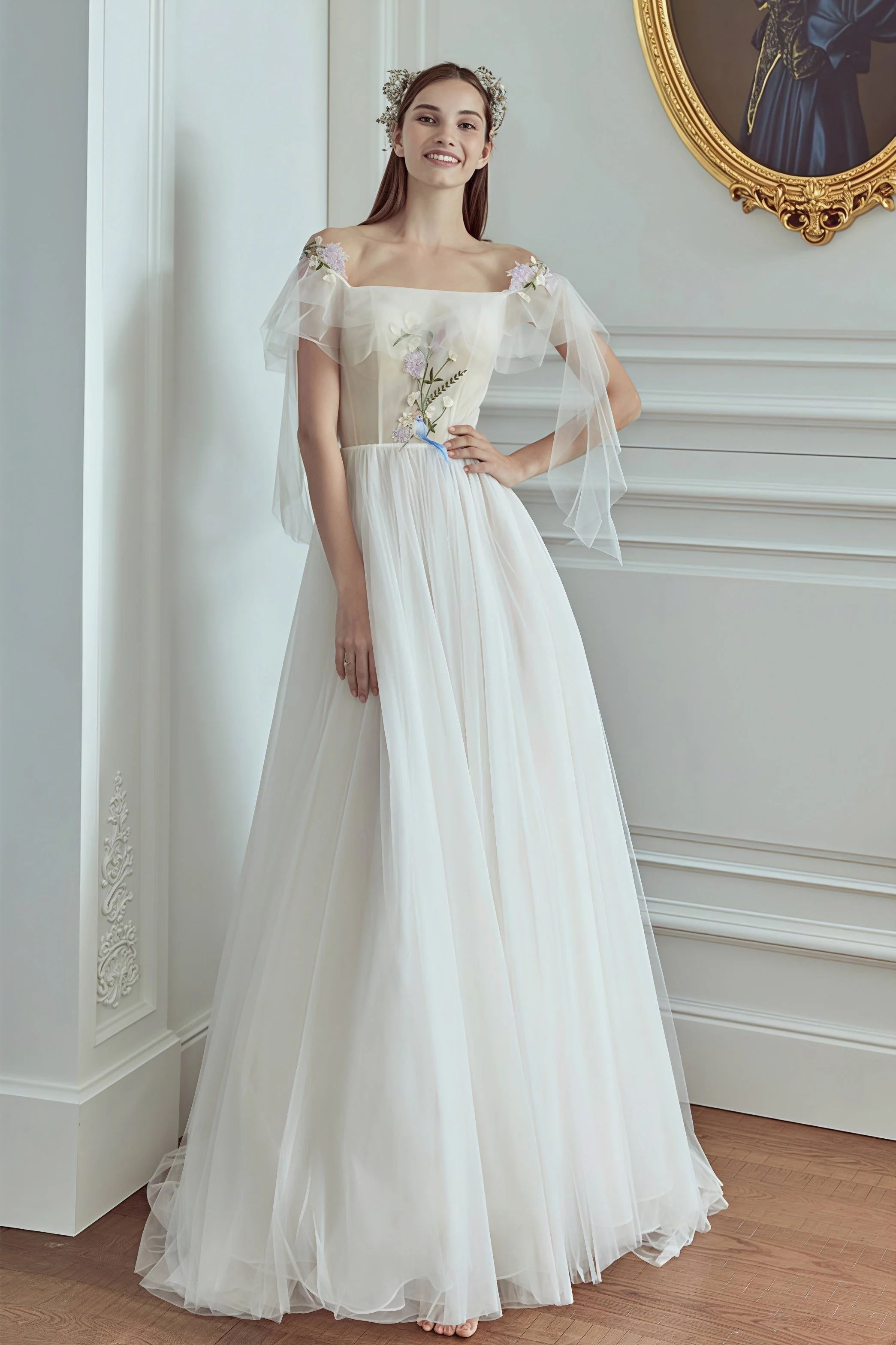 Forest Dreamy Palace Wedding Dress - Image 2