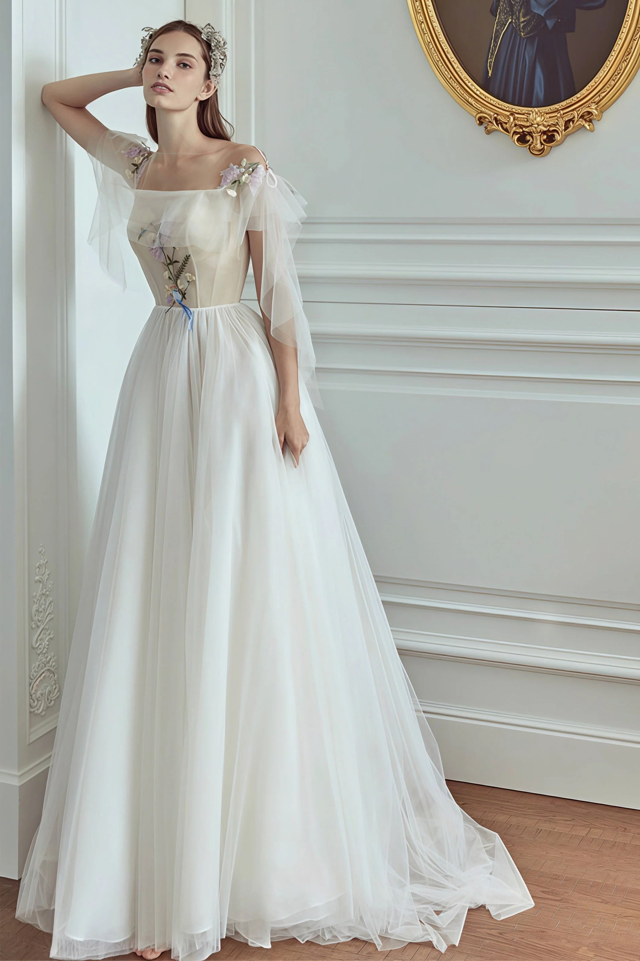 Forest Dreamy Palace Wedding Dress - Image 3
