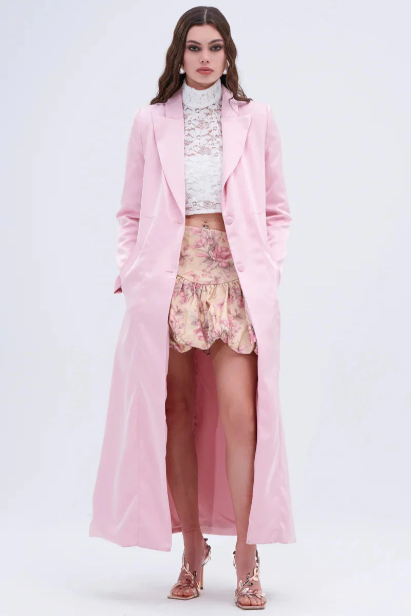 French Chic Knee-Length Overcoat - Image 2
