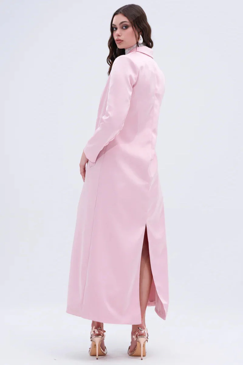 French Chic Knee-Length Overcoat - Image 4
