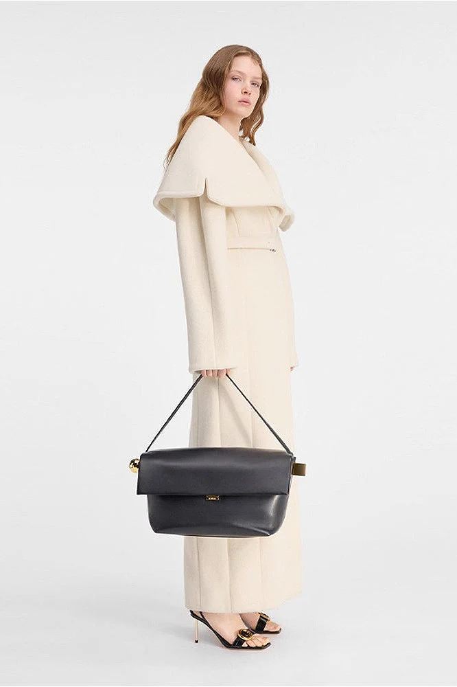 High-End Wool Long Overcoat - Image 2