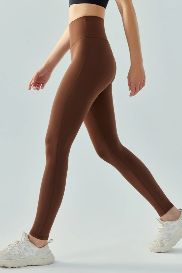 High-Rise No Seam Tummy Control Thermal Leggings - Image 4