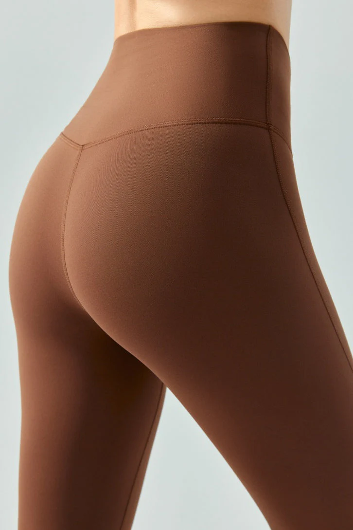 High-Rise No Seam Tummy Control Thermal Leggings - Image 7