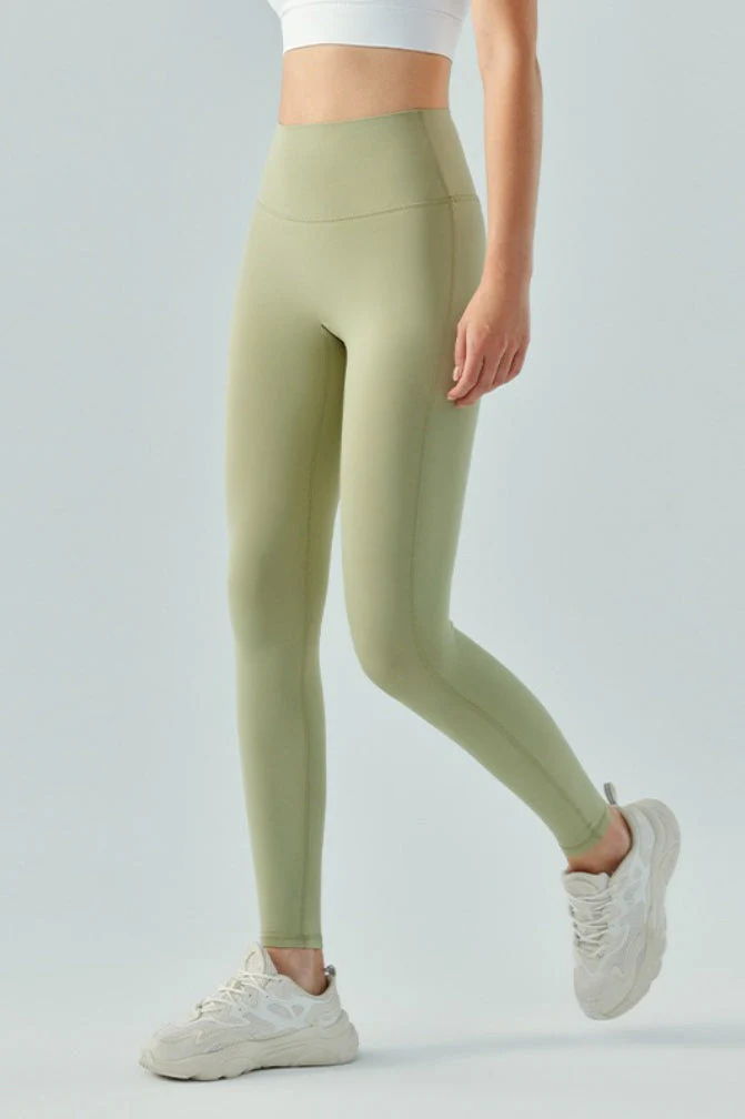 High-Rise No Seam Tummy Control Thermal Leggings - Image 8