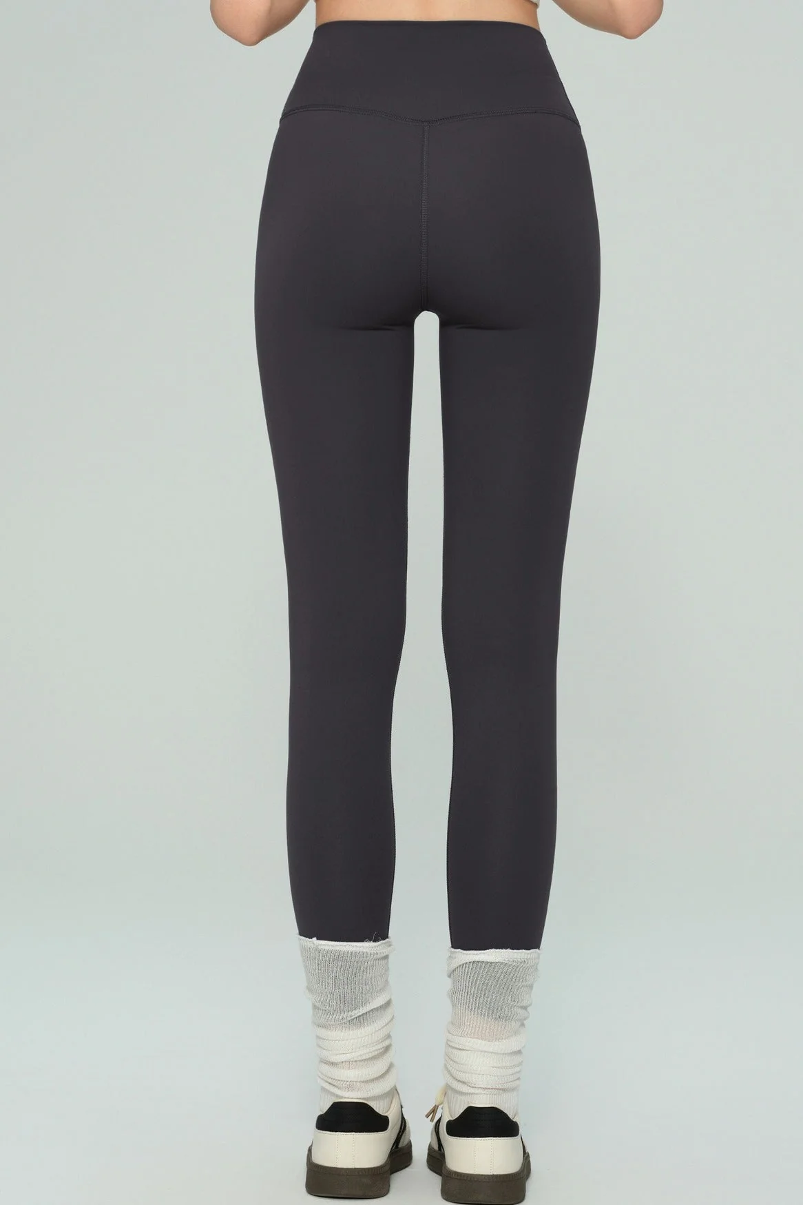 High-Waisted Fleece Lined Sculpting Leggings - Image 12