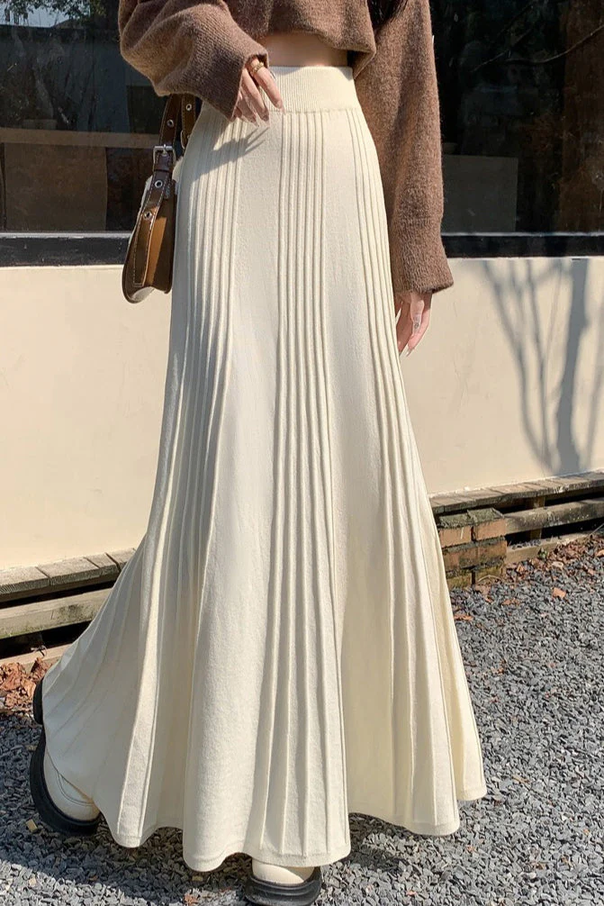 High-Waisted Full Circle Relaxed Skirt - Image 5