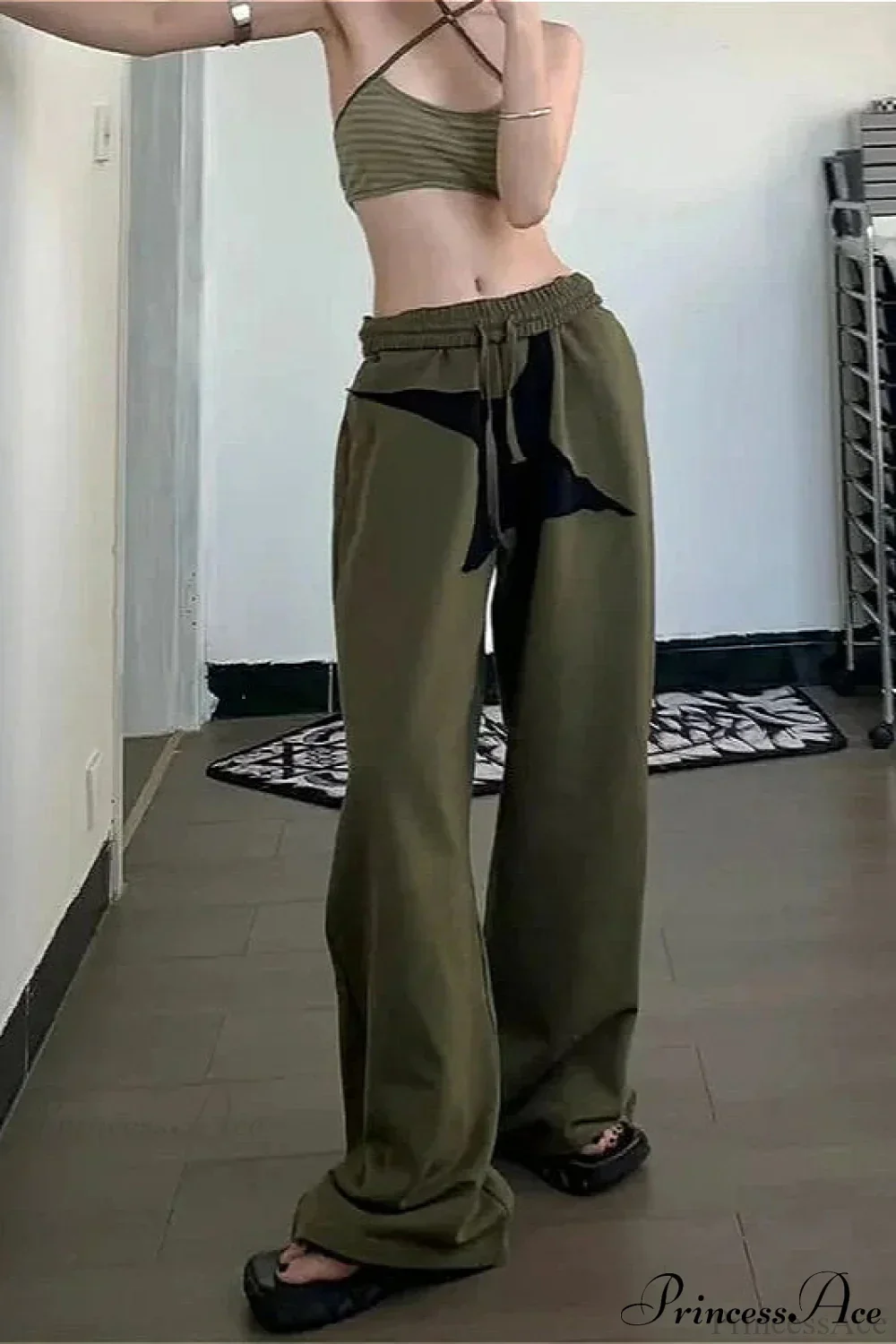Korean Star Patch Clearance Pants - Image 2