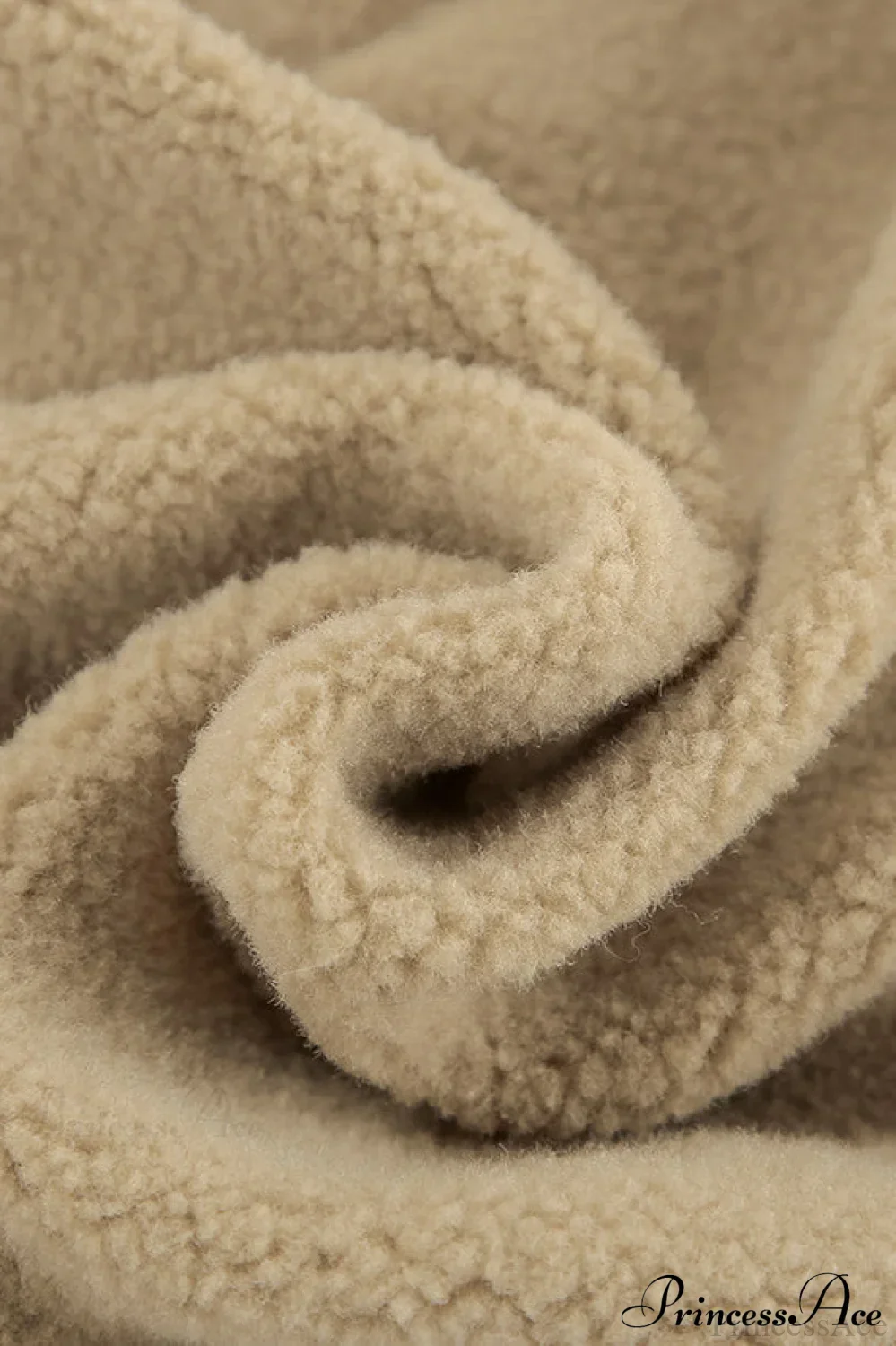 Lamb Fleece Casual Tie Waist Sports Pants - Image 5