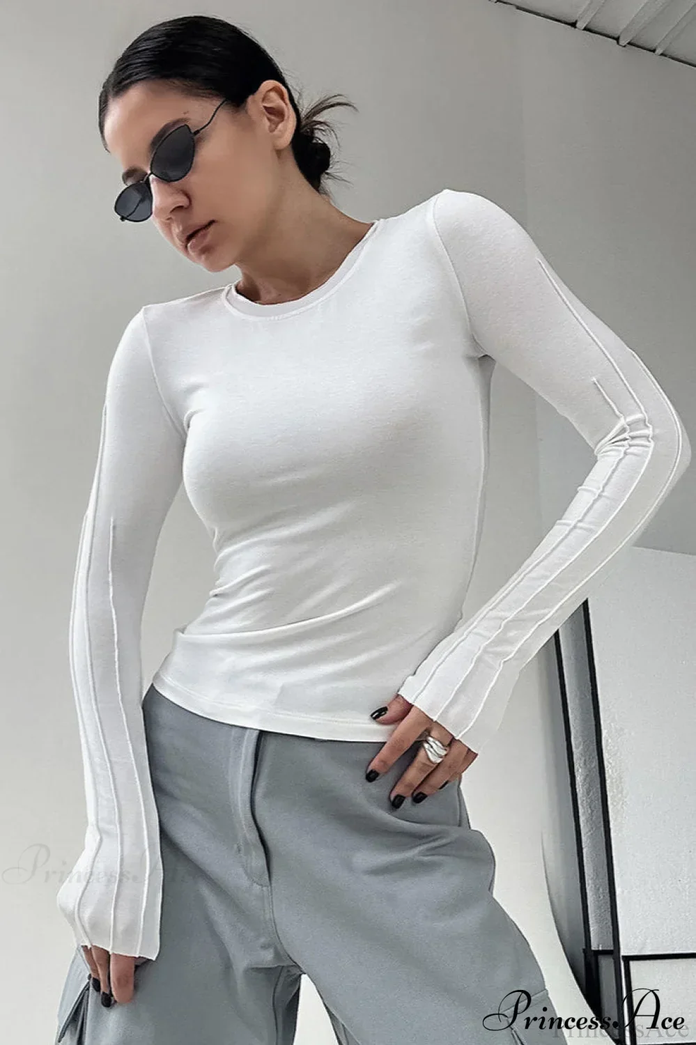 Lightweight Breathable Long Sleeve Tee - Image 2