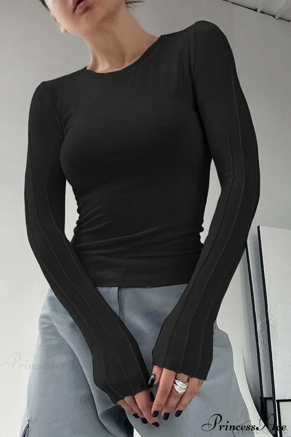 Lightweight Breathable Long Sleeve Tee - Image 4