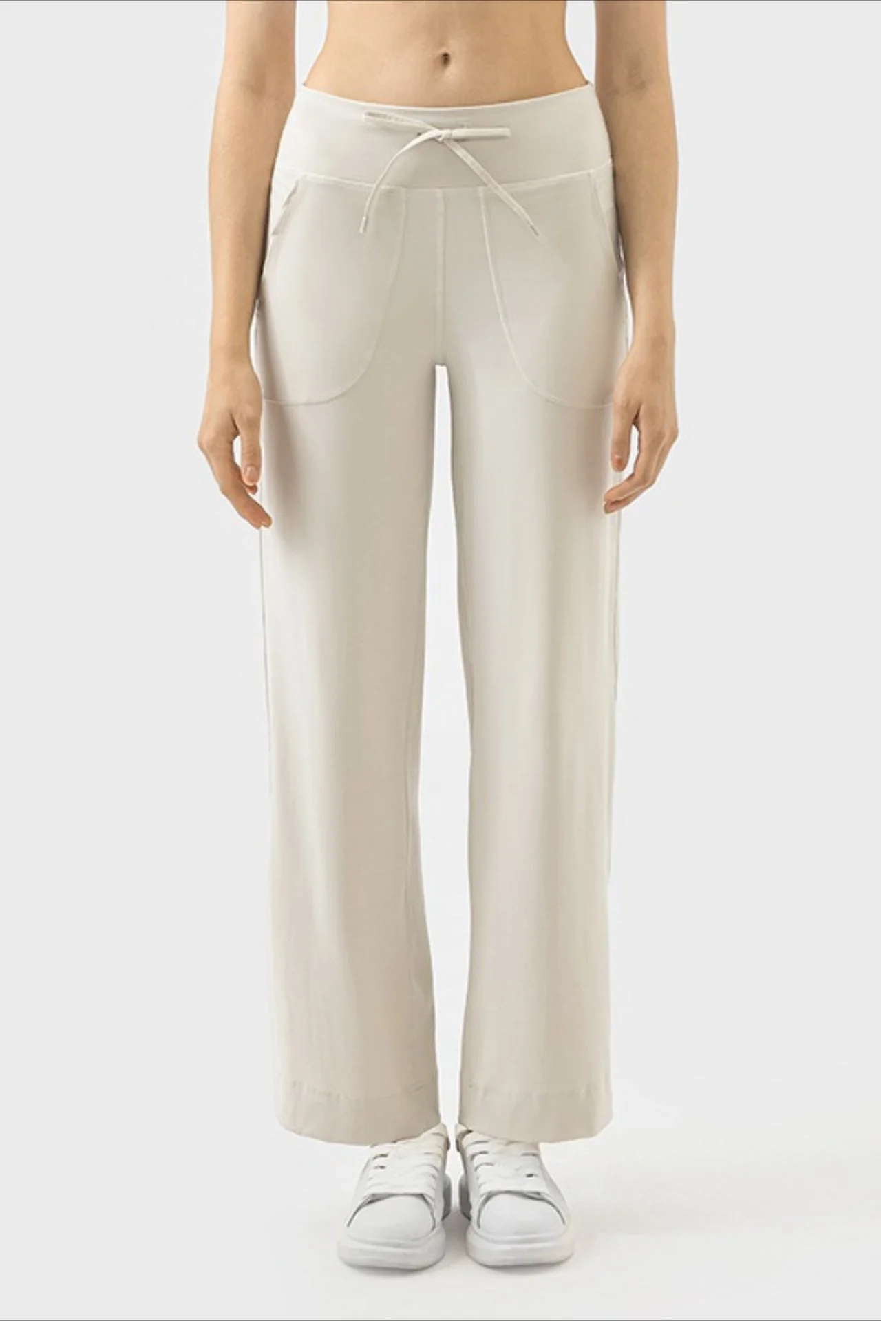 Long Comfort Stretch Straight Leg Yoga Leggings - Image 4