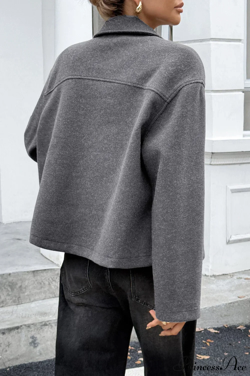 Long Sleeve Elegant Versatile Coat - Image 6