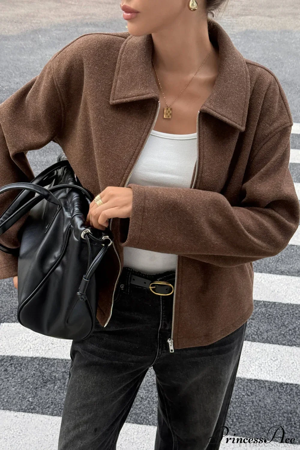 Long Sleeve Elegant Versatile Coat - Image 7