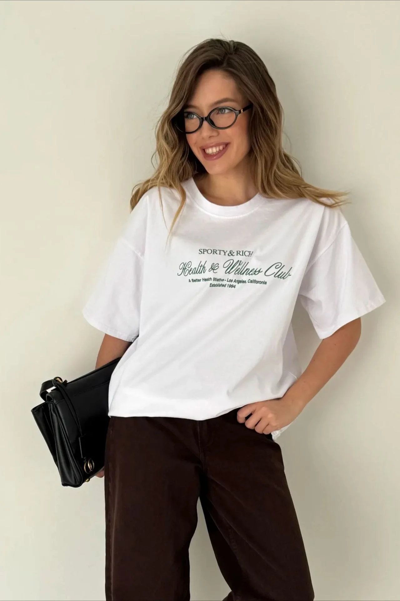 Minimalist Casual Cotton Letter Print Short Sleeve T-shirt - Image 15