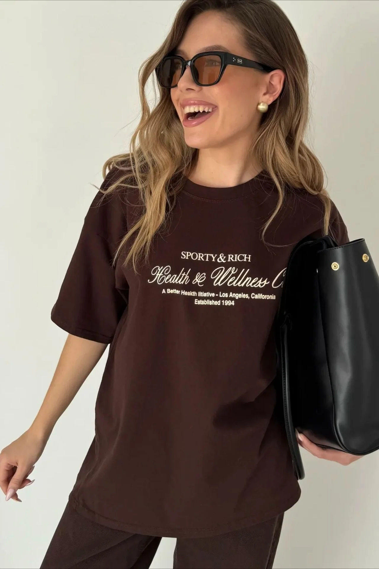 Minimalist Casual Cotton Letter Print Short Sleeve T-shirt - Image 4
