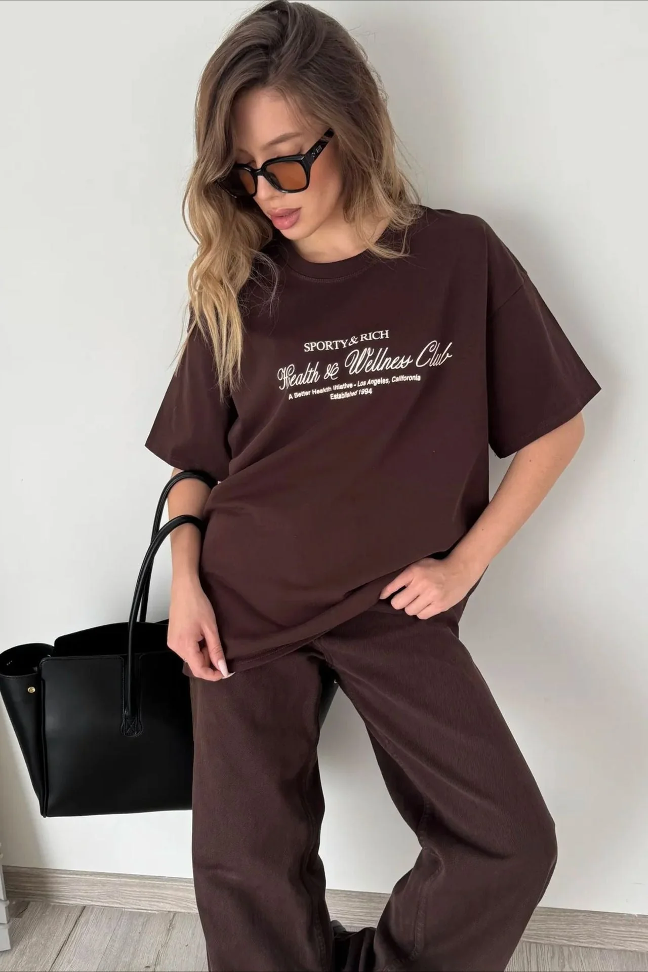 Minimalist Casual Cotton Letter Print Short Sleeve T-shirt - Image 5