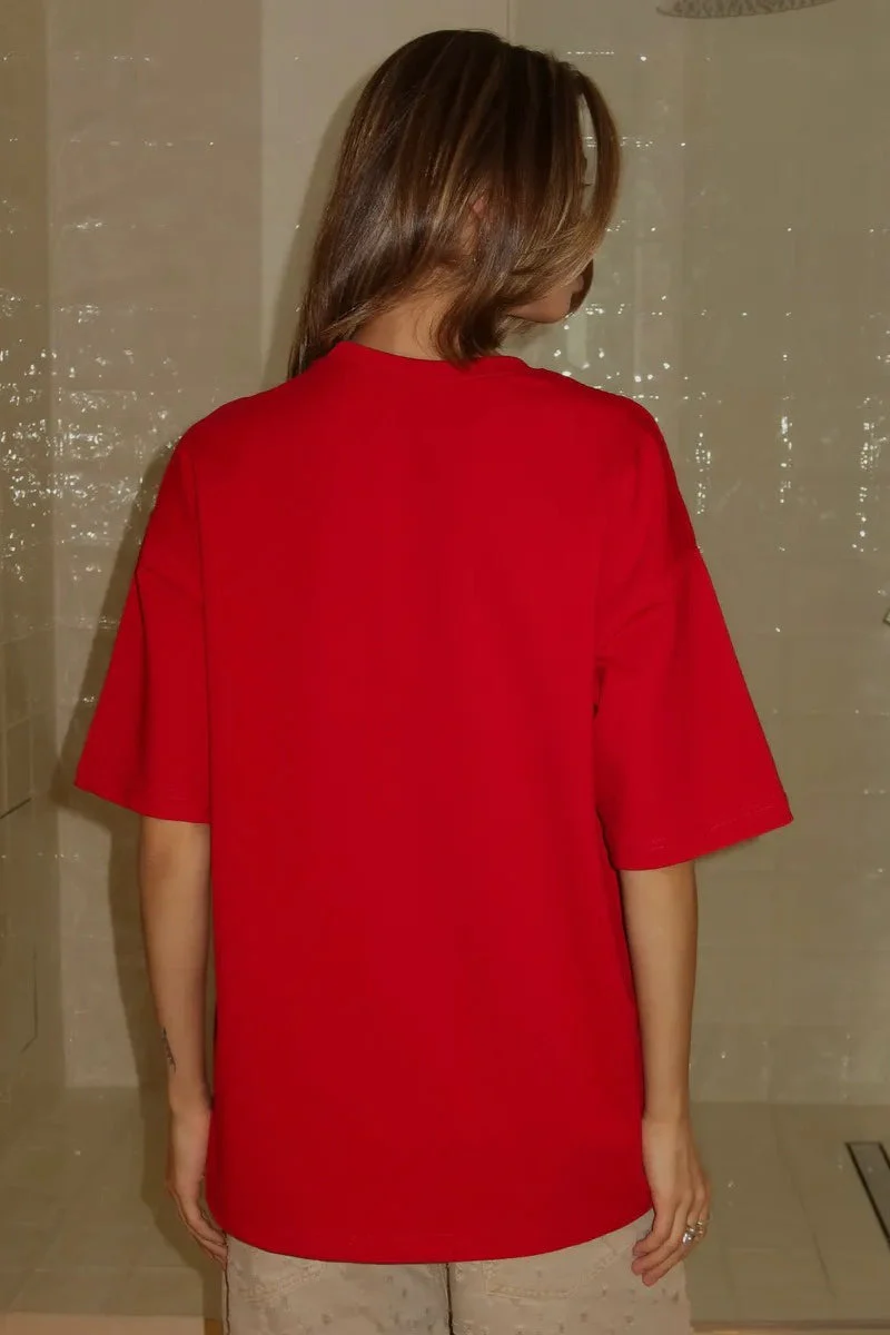 Minimalist Casual Fresh Print Cotton Short Sleeve T-shirt - Image 10