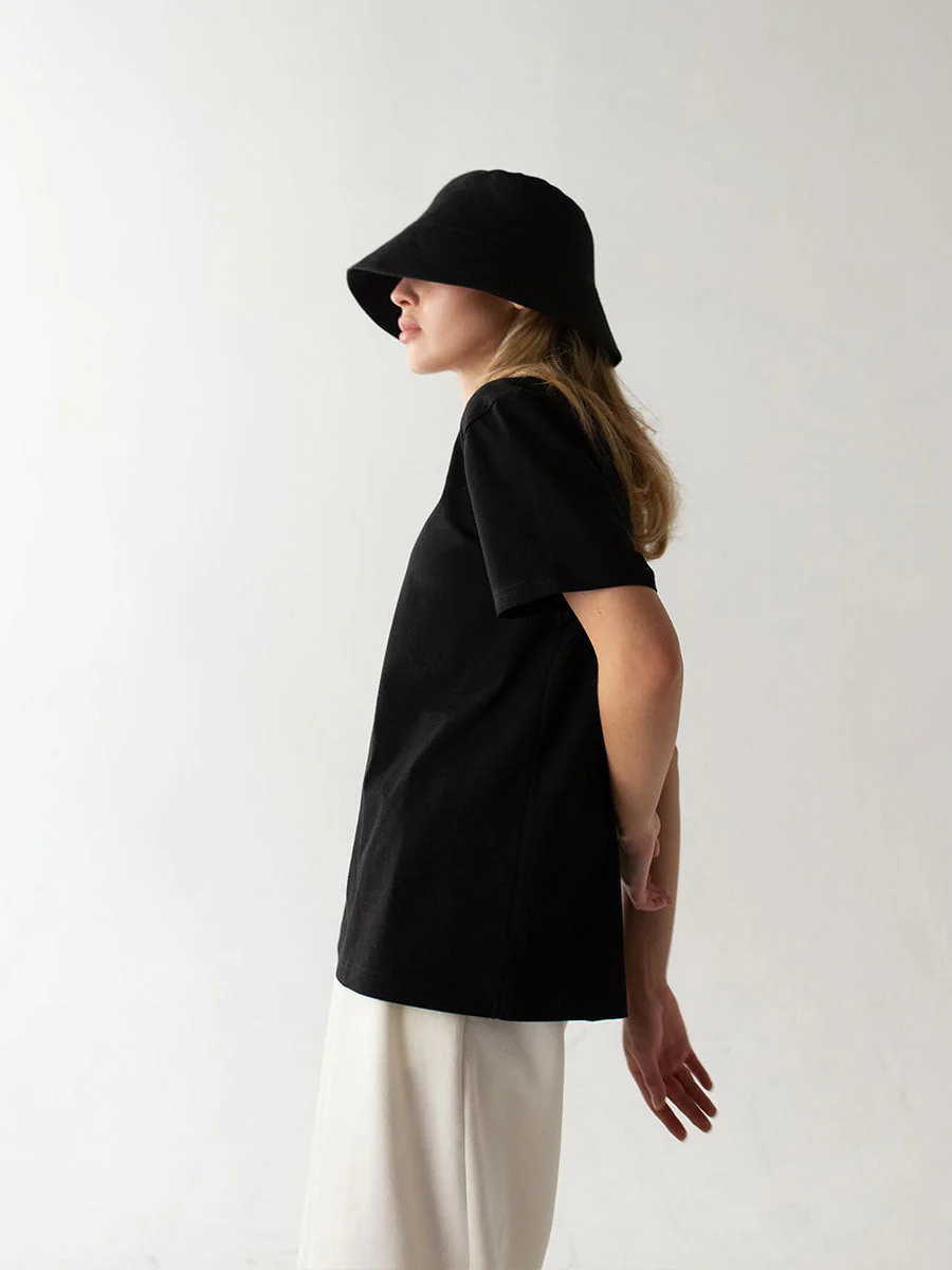 Minimalist Casual Solid Crew Neck T-shirt - Image 6
