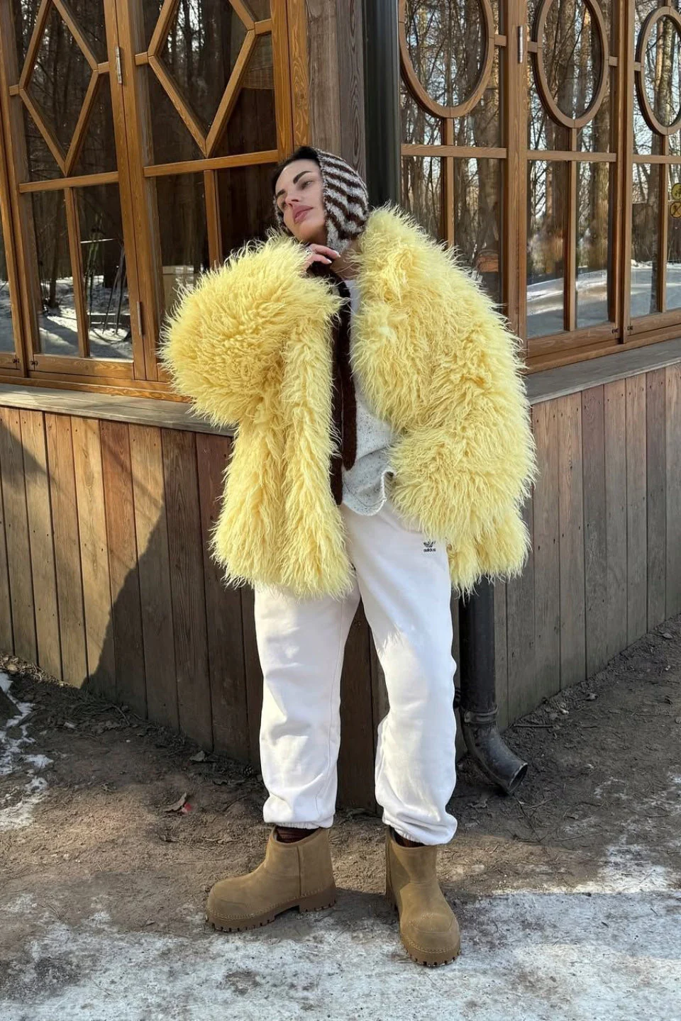 Plush Faux Animal Fur Thickened Warm Loose Coat - Image 2