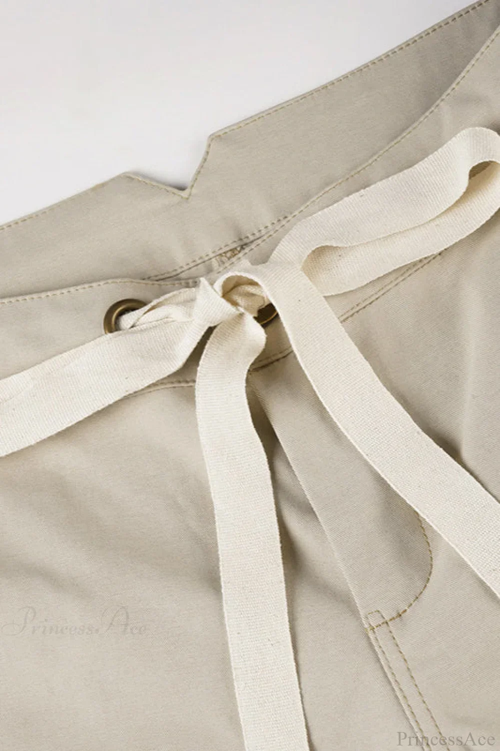 Pocket Patchwork Loose Wide Leg Cargo Pants - Image 5