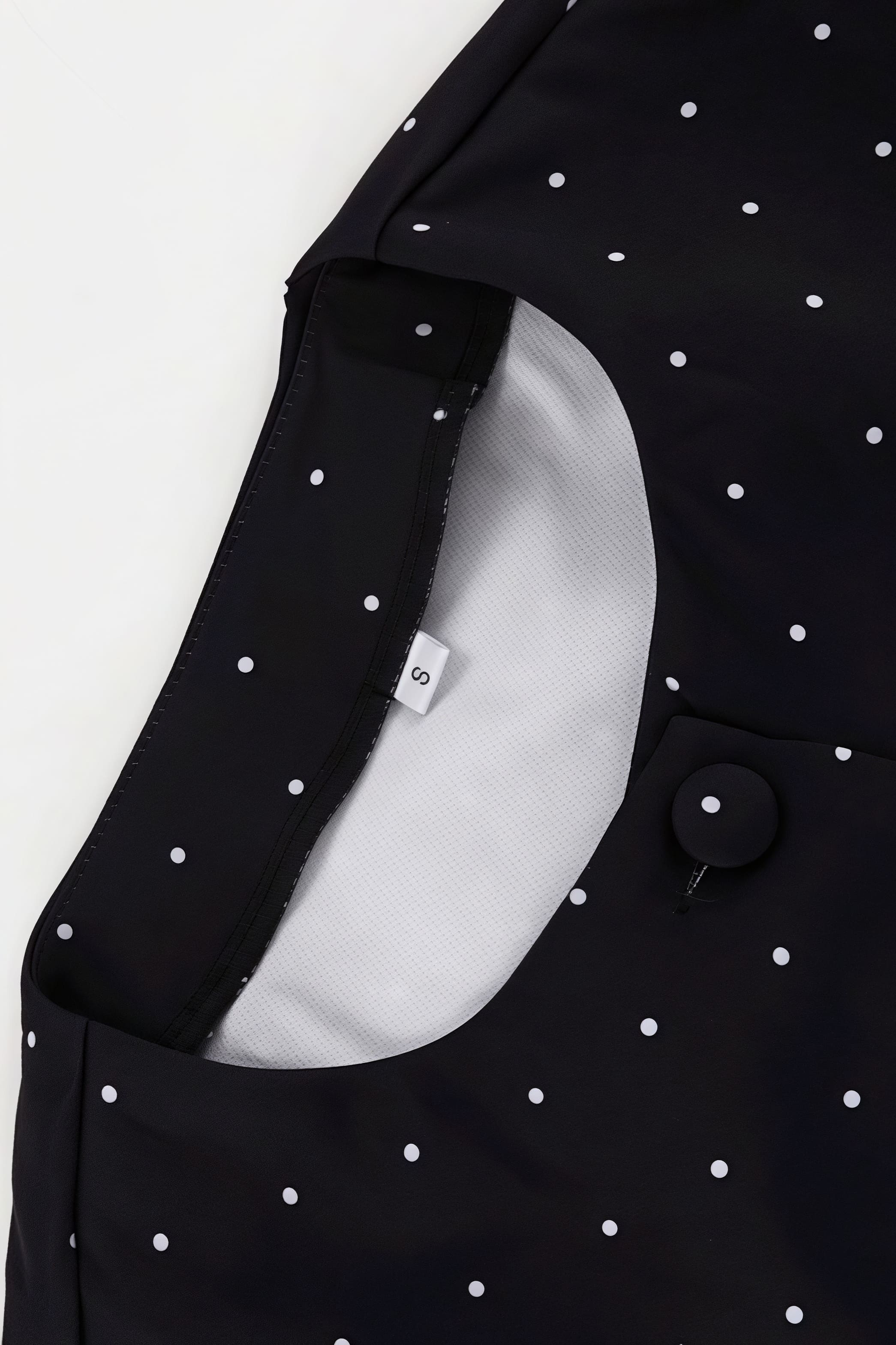 Polka Dot Print Short Sleeve Bodycon Skirt  Set - Image 6