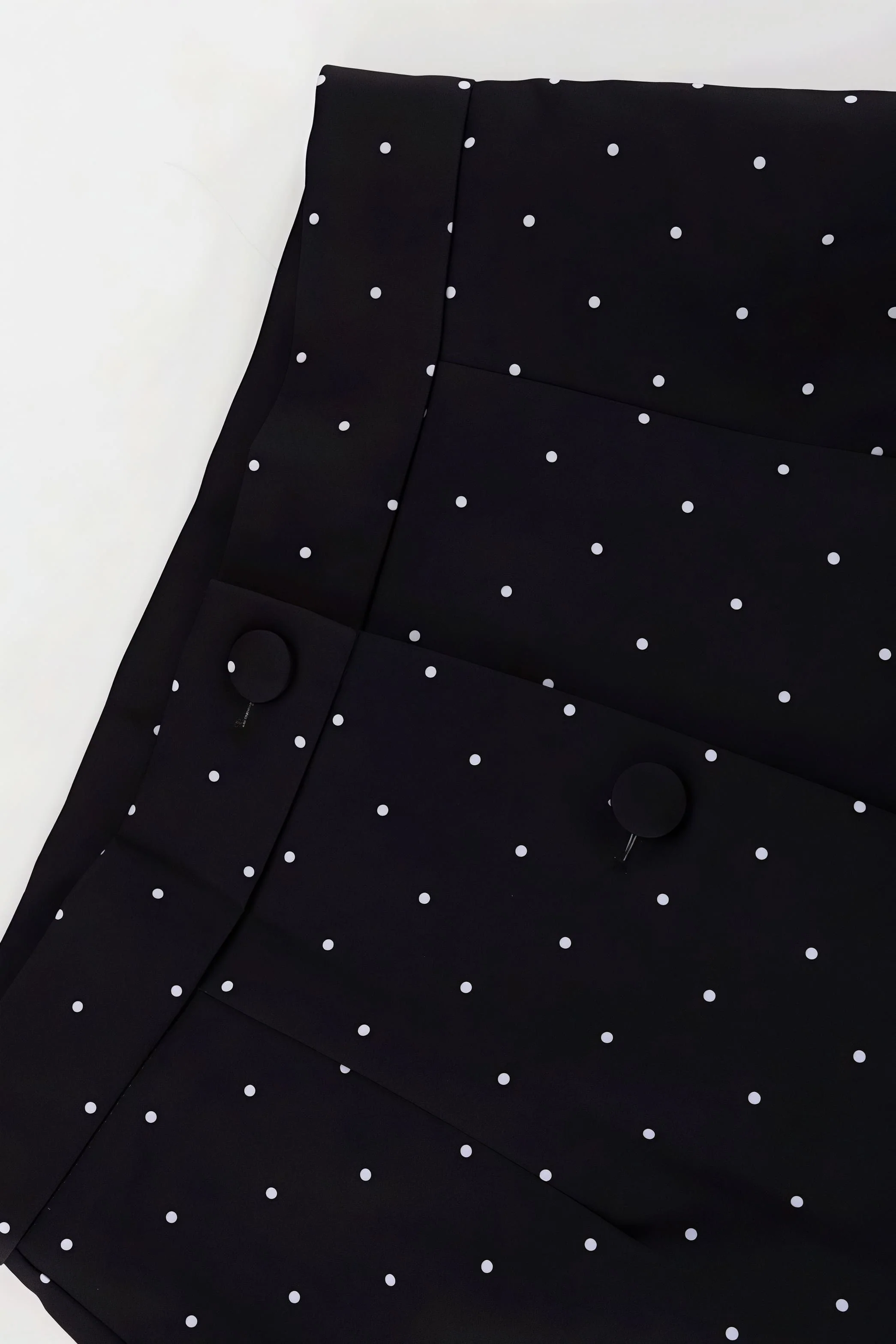 Polka Dot Print Short Sleeve Bodycon Skirt  Set - Image 7