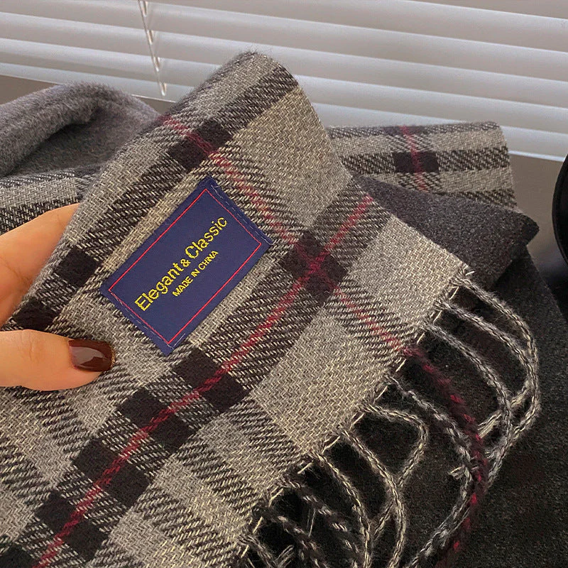 Premium Classic Plaid Scarf - Image 3