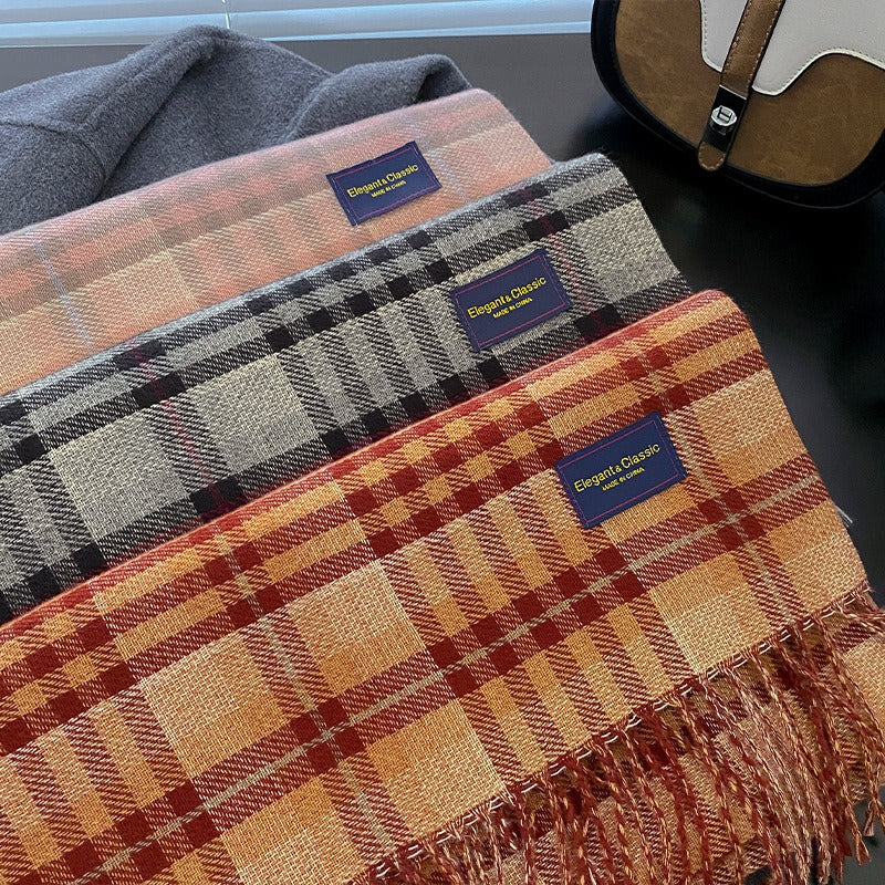 Premium Classic Plaid Scarf - Image 6