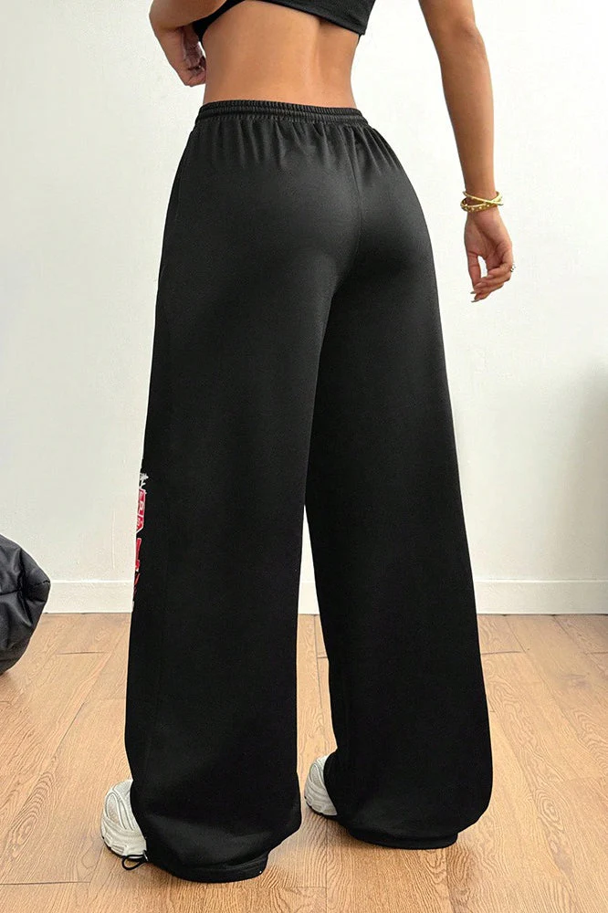 Printed Hip Hop Loose Casual Pants - Image 4