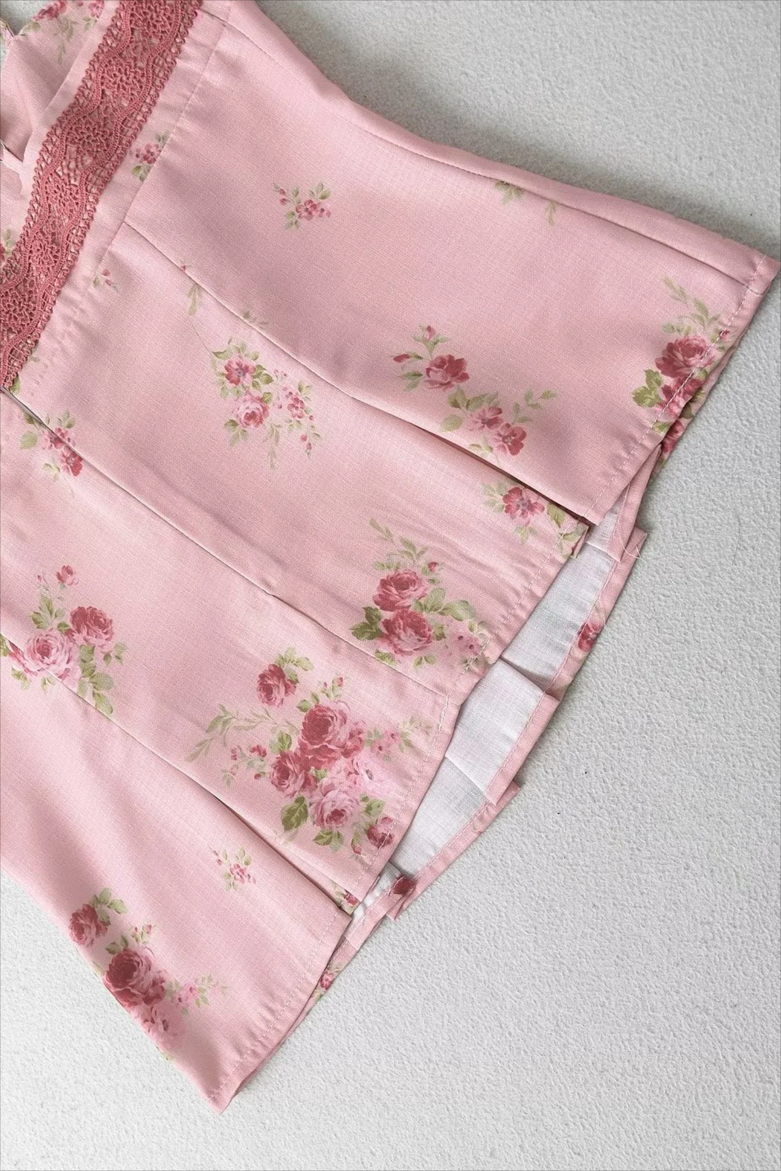 Pure Desire Floral Print Ruffled Cami Top - Image 6