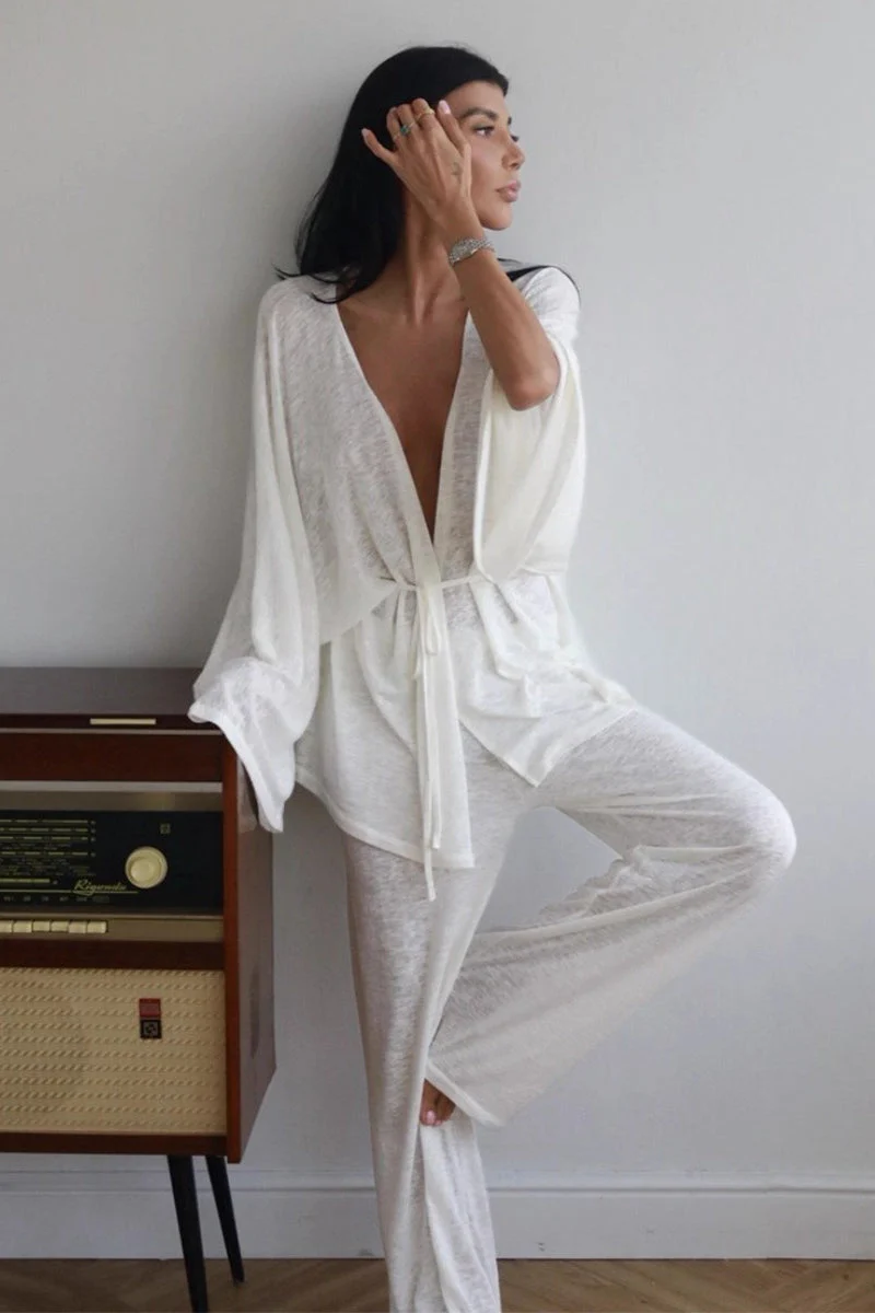 Relaxed Loose Casual Two Piece Set - Image 4