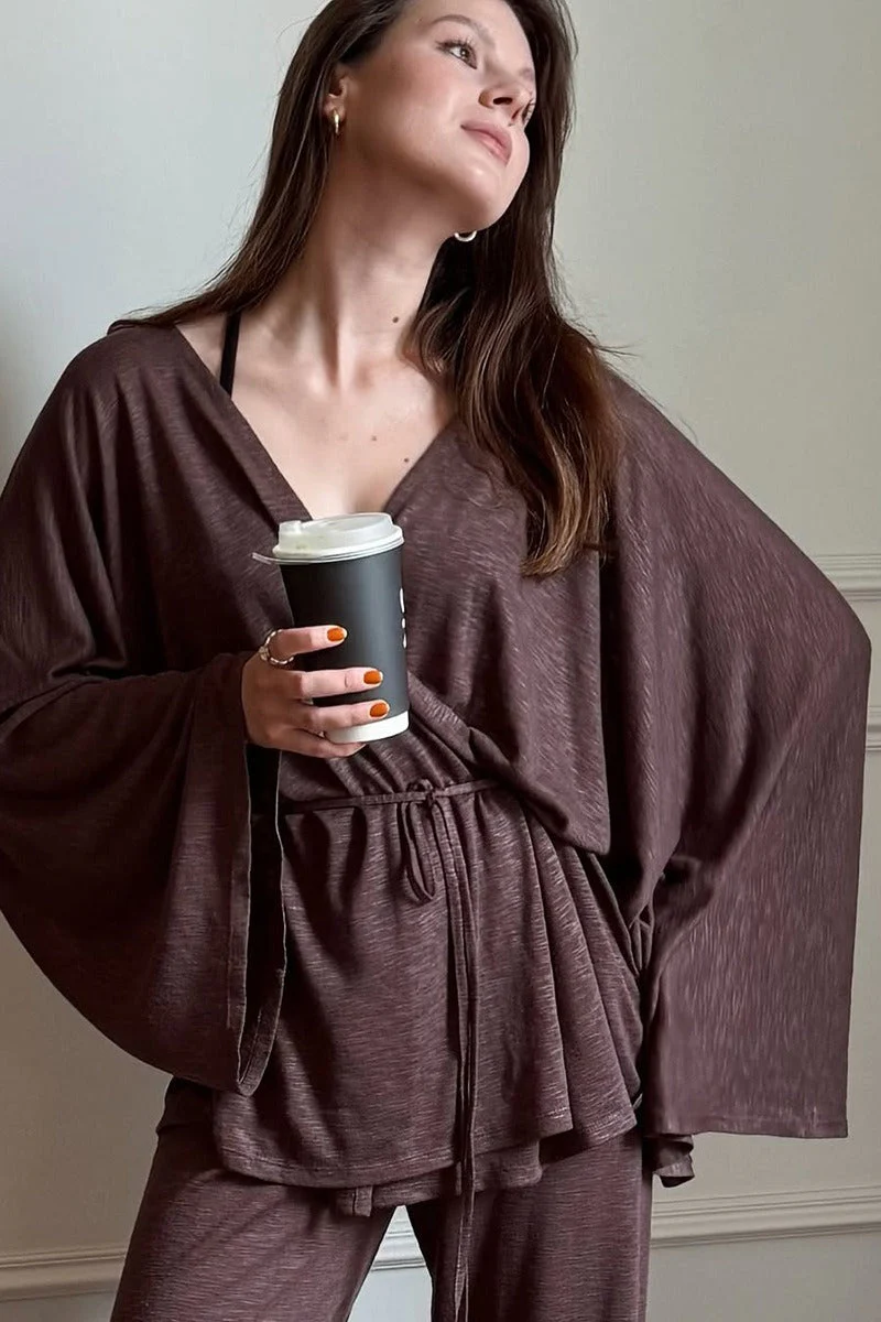 Relaxed Loose Casual Two Piece Set - Image 7
