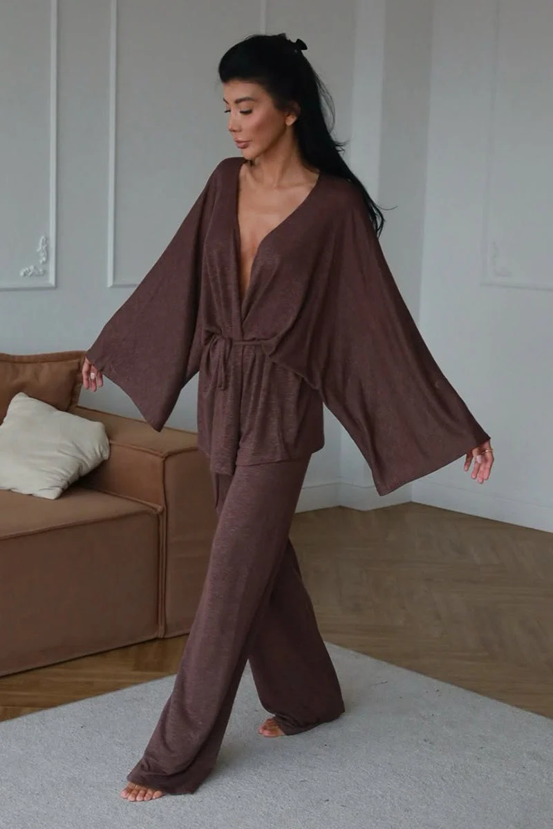 Relaxed Loose Casual Two Piece Set - Image 9